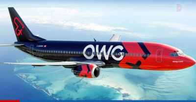 Canadian airline OWG opens with flights to Cuba.