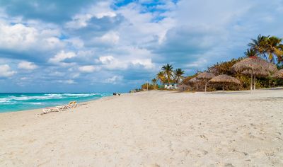 Fine white sands in Varadero