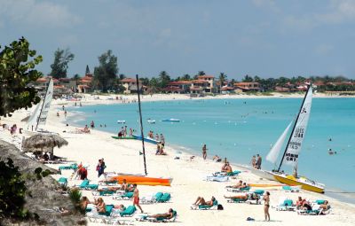 Overlooking Varadero beach